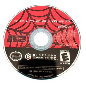 Spider-Man (Nintendo GameCube - 2002 - Marvel Activision) Disc Only - NOT TESTED